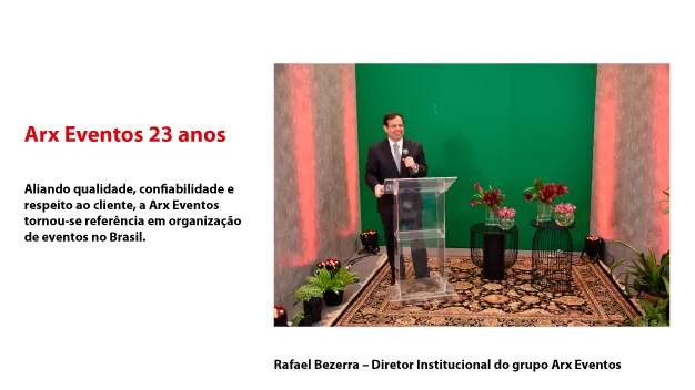 Rafael Bezerra – Diretor Institucional do grupo Arx Eventos