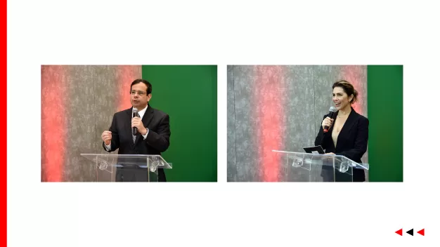 Câmeras profissionais e equipe técnica de ponta