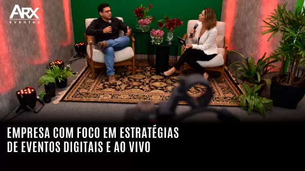 Empresa com foco em estratégias de eventos digitais e ao vivo